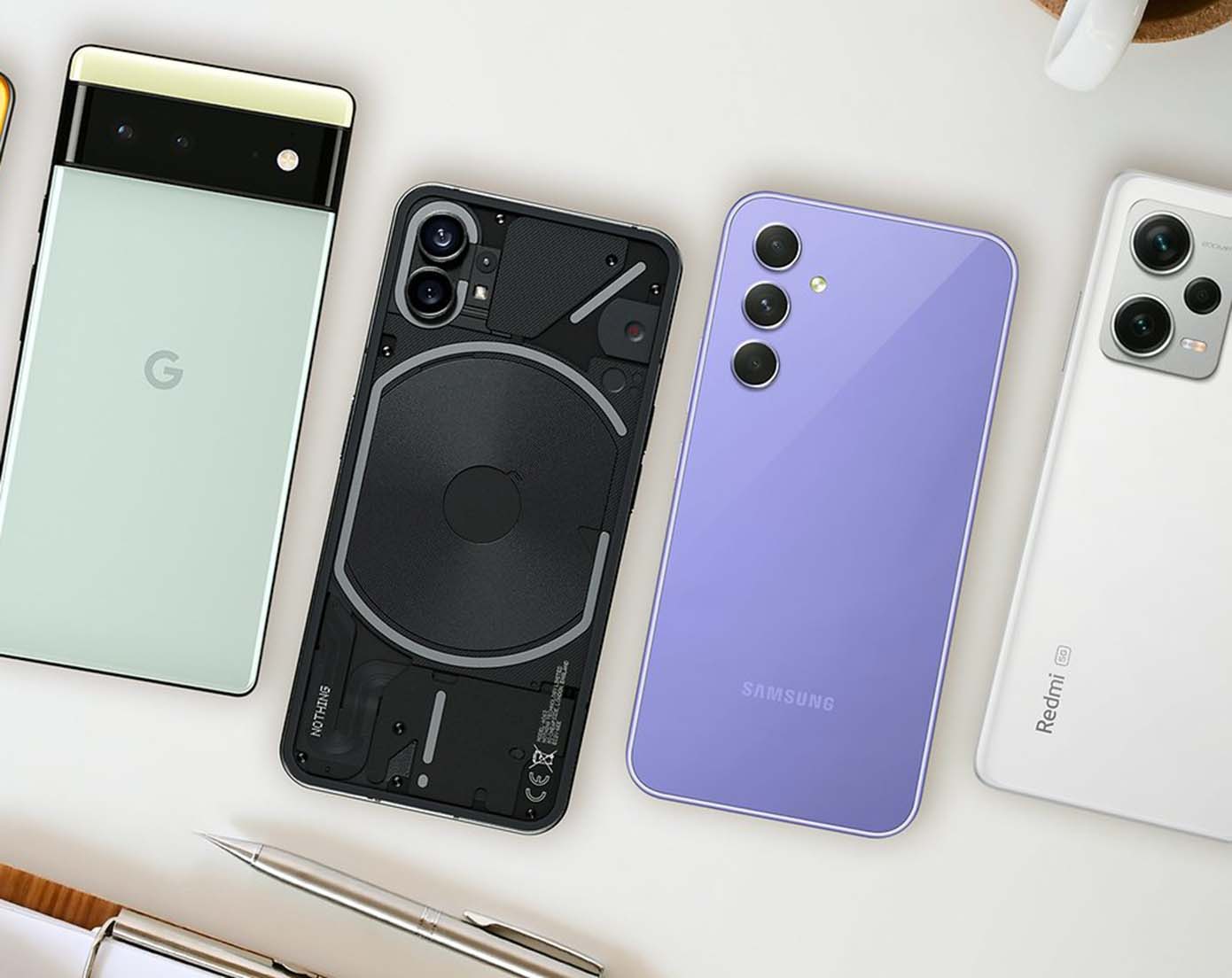 Vergleich von Budget bis Premium: Drei Smartphone-Optionen im Blick